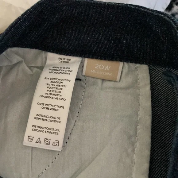 Size 20W Michael Kors Jeans 🦋 - Picture 5 of 11